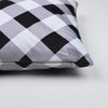 Oblique Plaid Cushion Cover