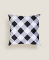 Oblique Plaid Cushion Cover