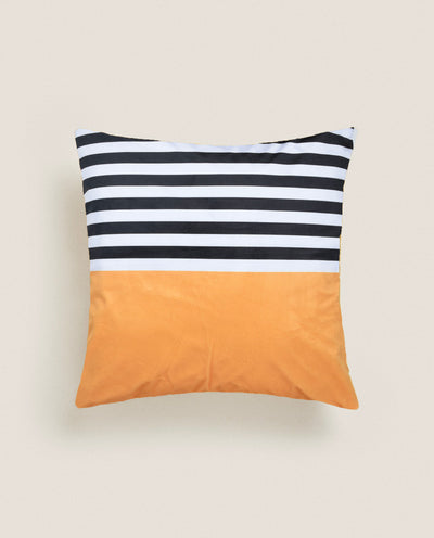 Sunglow Stripes Cushion Cover