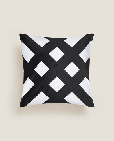 Oblique Pattern Cushion Cover