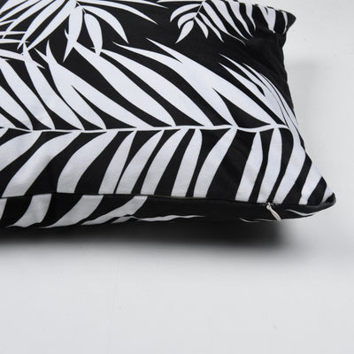 Toneless Leaves Cushion Cover