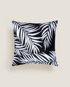 Toneless Leaves Cushion Cover