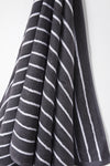 Gray Stripes Cotton Towel