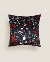 Music Notes Cushion Cover