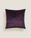 Tommy Dark Letterpress Cushion Cover