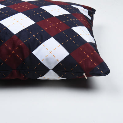 Modern Plaid Cushion Cover