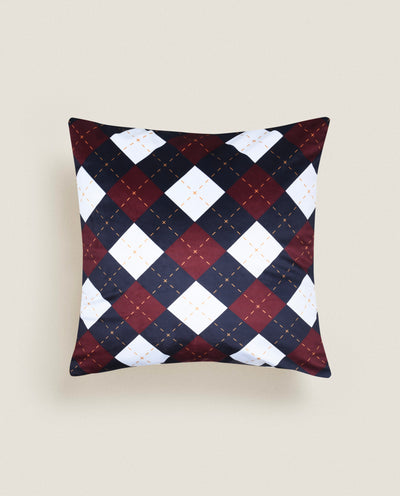 Modern Plaid Cushion Cover