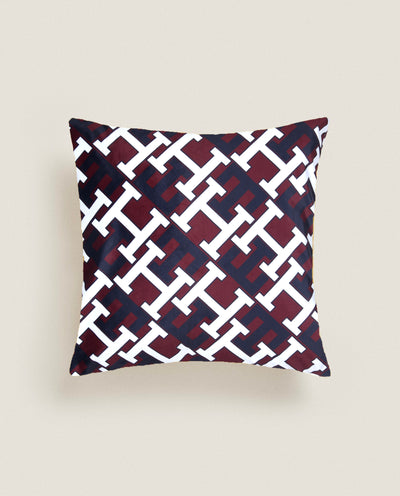 Tommy TH Logo Cushion Cover