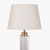 RIBBED CRYSTAL GLASS TABLE LAMP