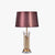 ITALIAN DESIGN METALLIC RODS TABLE LAMP