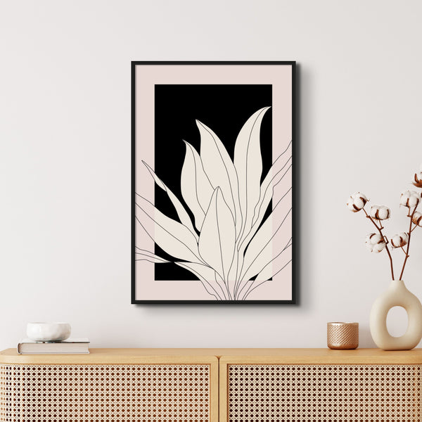 Alpha Blend Floret Abstract Art - OrangeHome